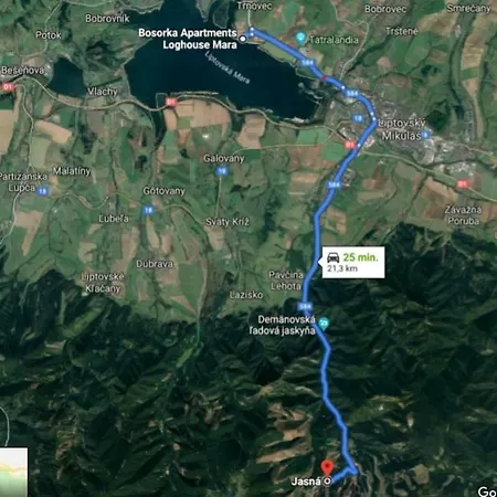 別荘 Bosorka Zrub Mara Liptovský Trnovec